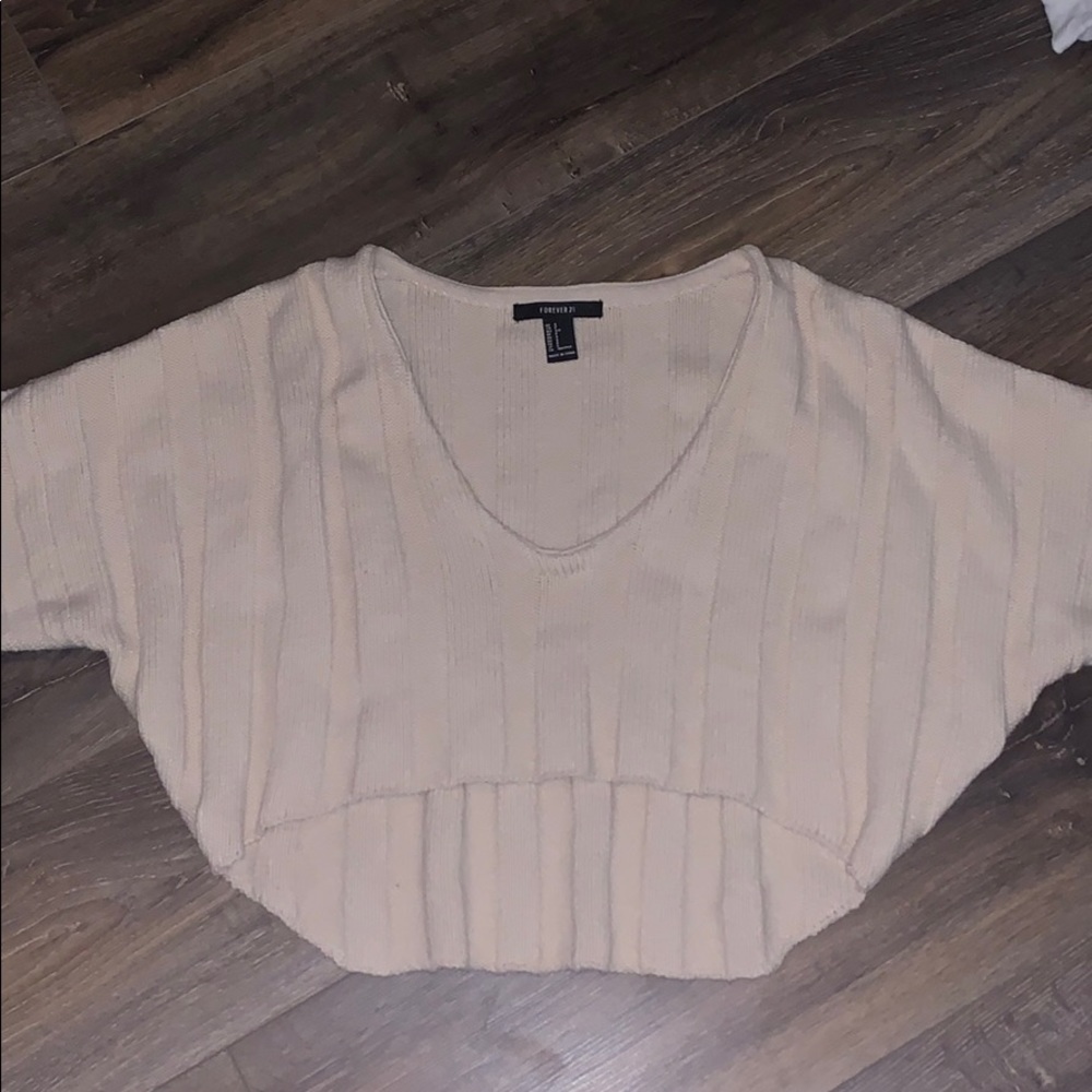 cropped sweater